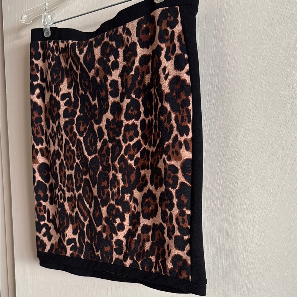 Cato Tan and Brown Mini Pencil Skirt for Night Out